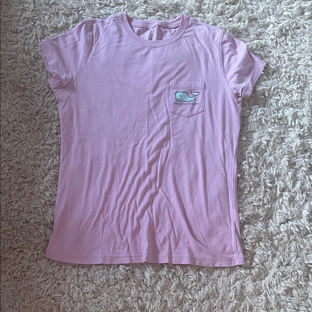 Vineyard Vines Pink Short Sleeve Tee